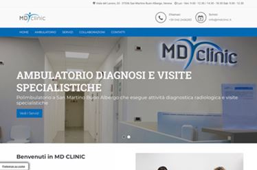 Sito web MD Clinic