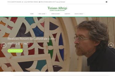 Sito web Tiziano Albrigi