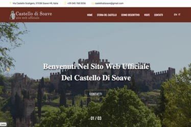 Sito web Castello di Soave