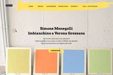 Sito web Simone Menegolli