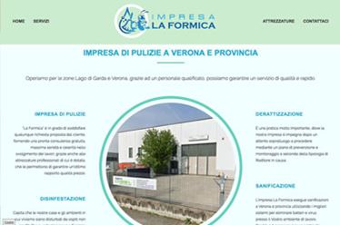 Sito web Impresa La Formica