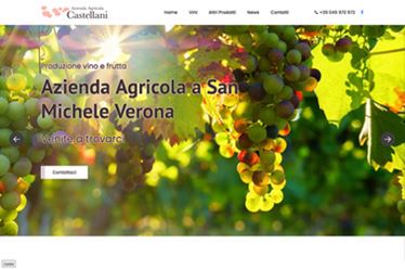 Sito web Azienda Agricola Castellani