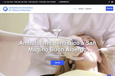 Sito web Ambulatorio dentistico Dr. Simone Ottaviani