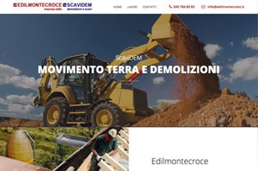 Sito web Edil Monte Croce