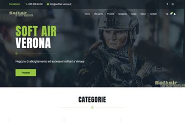 Sito web Softair Verona