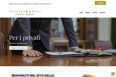 Sito web Studio Legale Faccini