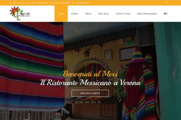 Sito web Mexi ristorante messicano