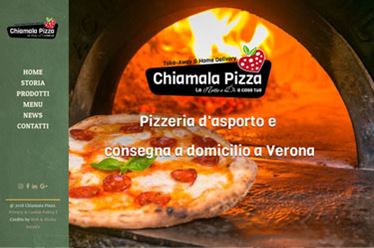 Sito web Chiamala Pizza