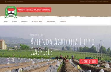 Sito web Azienda Agricola Lotto Gabriele