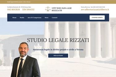 Sito web Studio Legale Rizzati